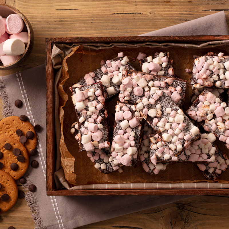 Vegan Rocky Road Bar