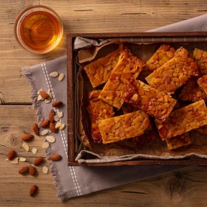 Almond & Honey Slice