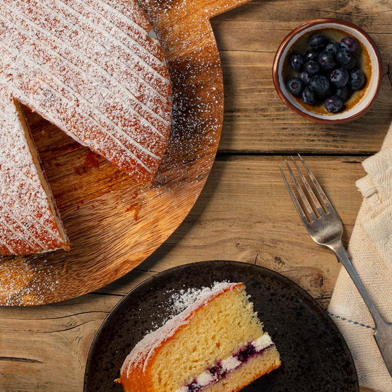 Blueberry & Lemon Cake