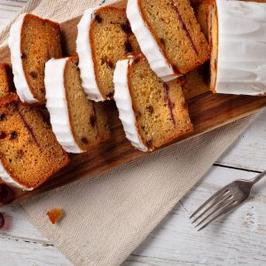 Cherry Bakewell Loaf
